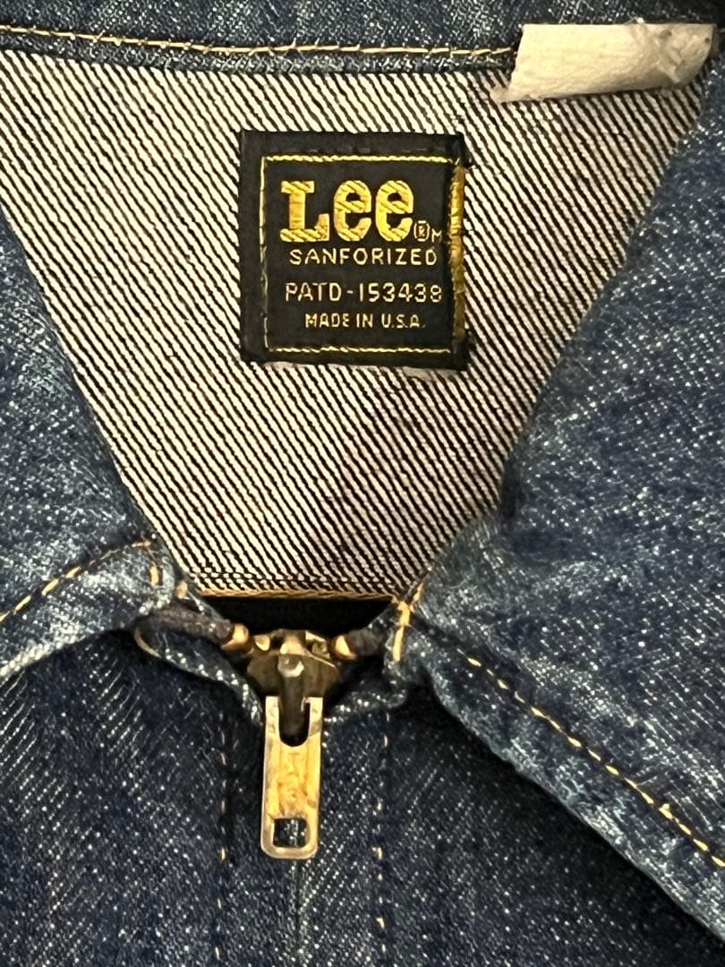 た*ん様 LEE リー 70s USA製 デニムジャケット Gジャン S ヴィン