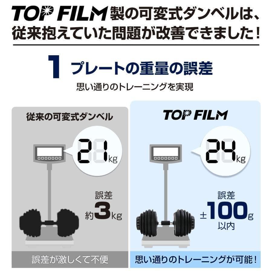 B2599ダンベル 可変式 40kg 2個セット 多機能 グレー