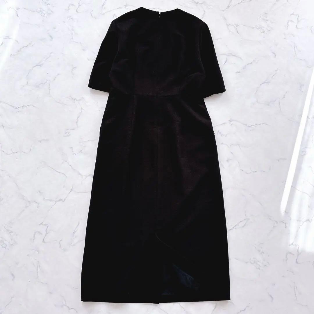 25SS レリタージュ マルティニーク リネンライクキャンバスワンピース