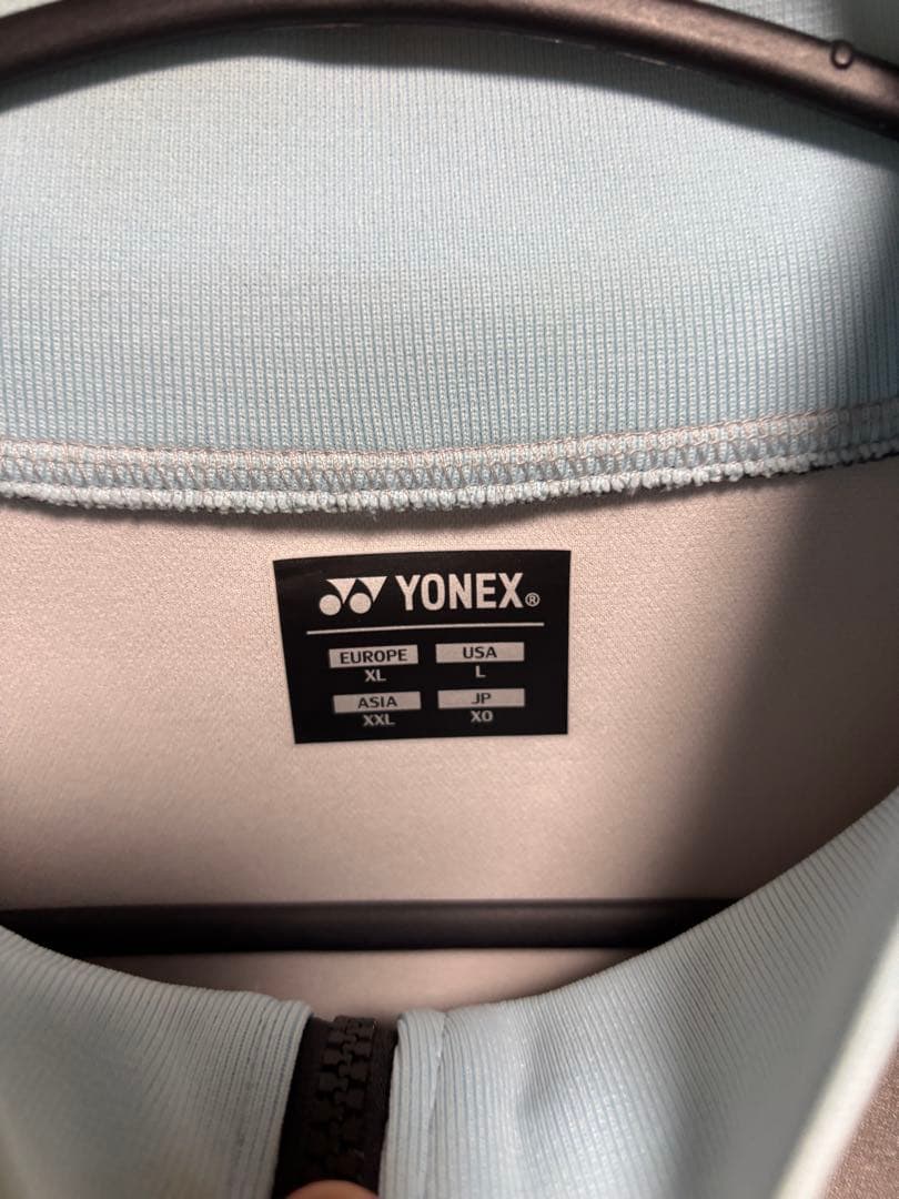 YONEX グレー ウォームアップウェア xo