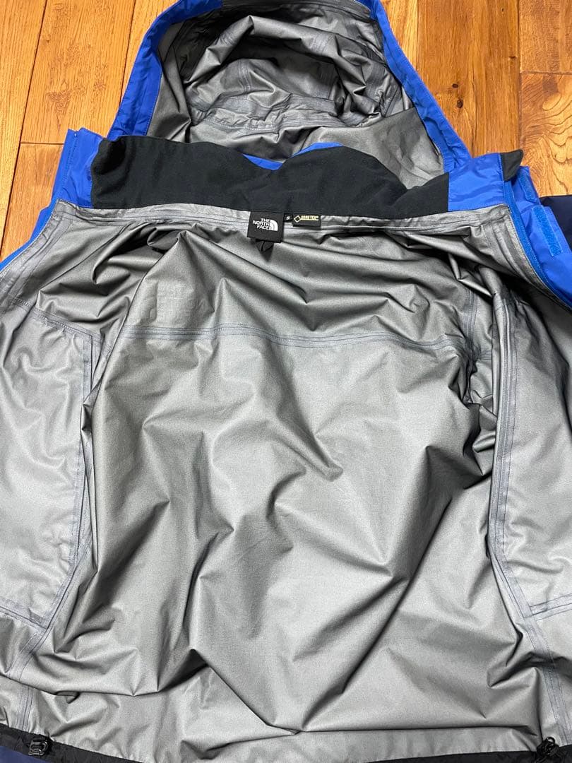 THE NORTH FACE マウンテンレインテックスGORE-TEX 青