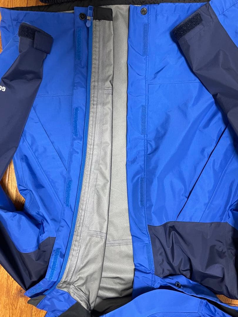 THE NORTH FACE マウンテンレインテックスGORE-TEX 青