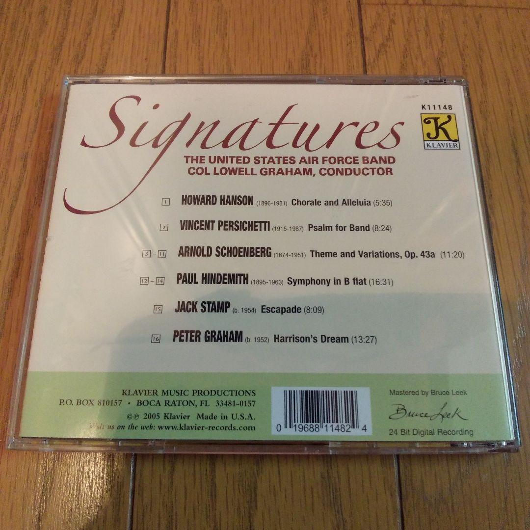 吹奏楽：『WILDFLOWERS』『DEJA VIEW』『SIGNATURES』