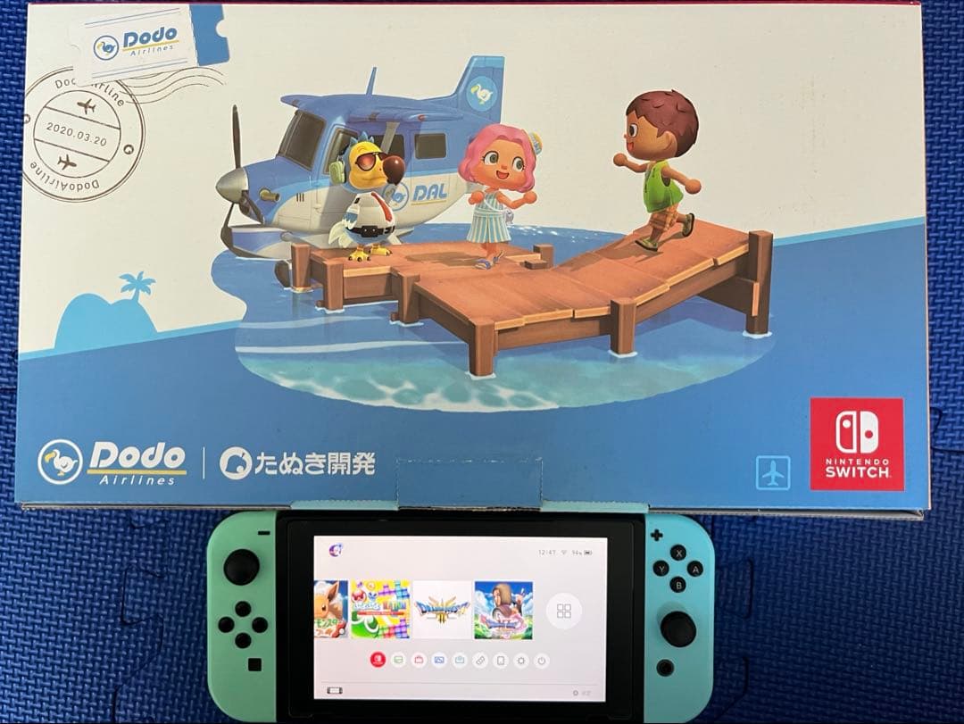switch 本体 どうぶつの森セット　ダウンロードソフト無し初期化済み