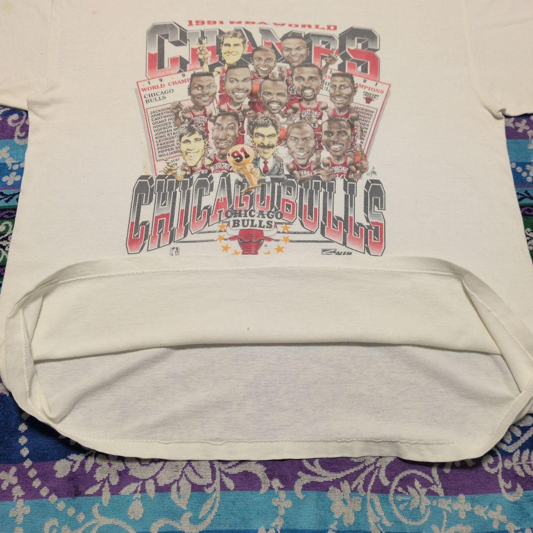 1991 NBA チャンピオン シカゴブルズ Tシャツ XL USA製