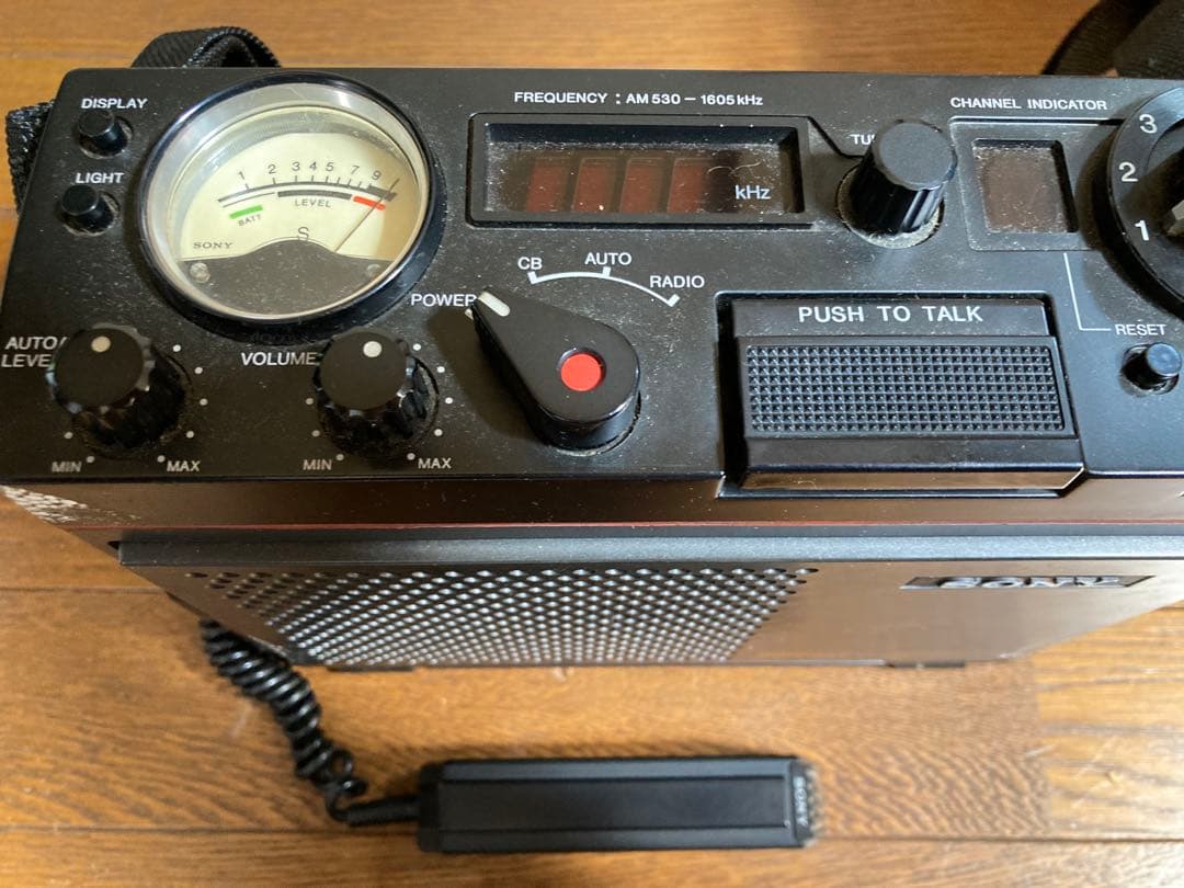 SONY ICB-R5 500mw 8チャンネルトランシーバー/ラジオ付