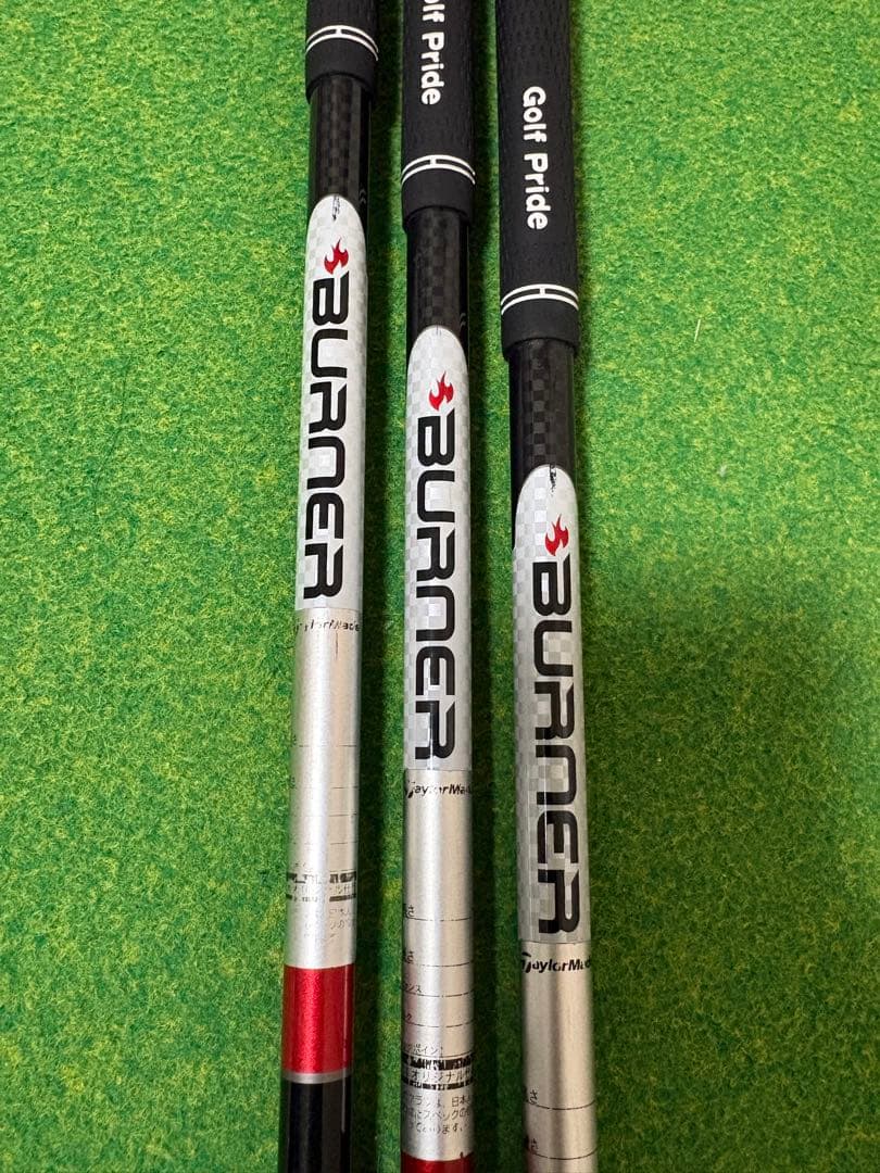 TaylorMade Burner フェアウェイウッド 3本セット