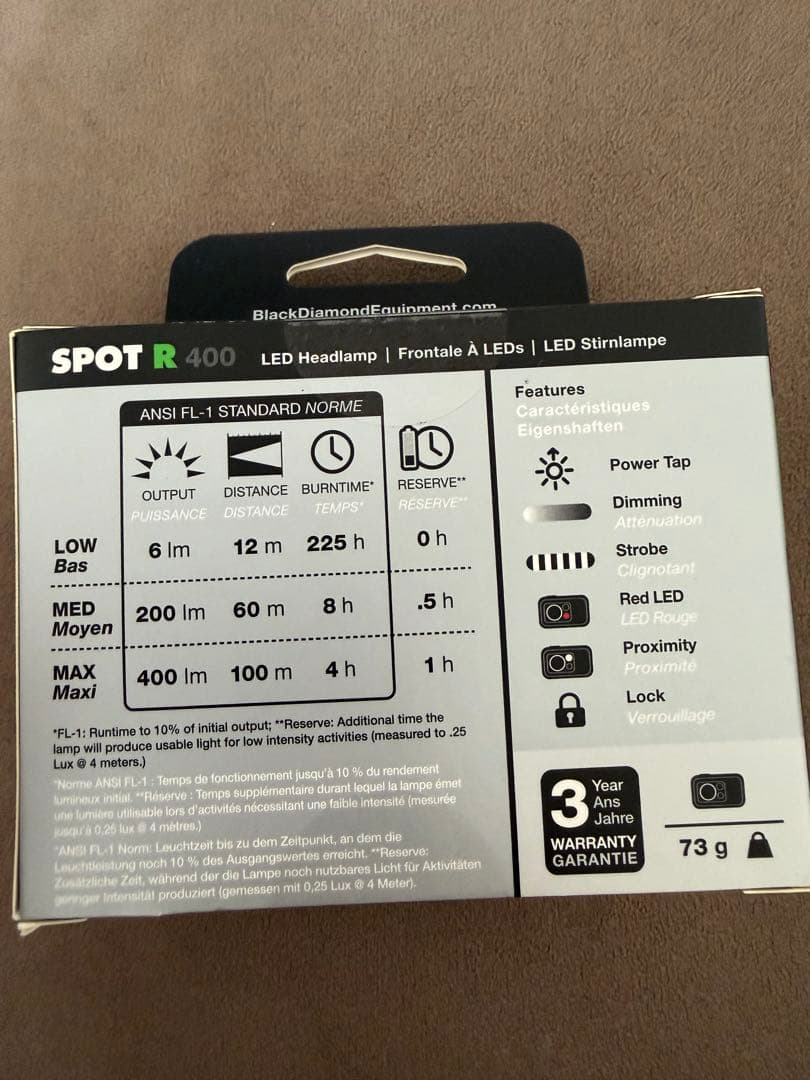  SPOT R ヘッドライト 400