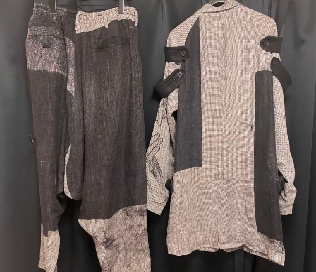 YohjiYamamoto POURHOMME24ss セットアップ 値下げ済み