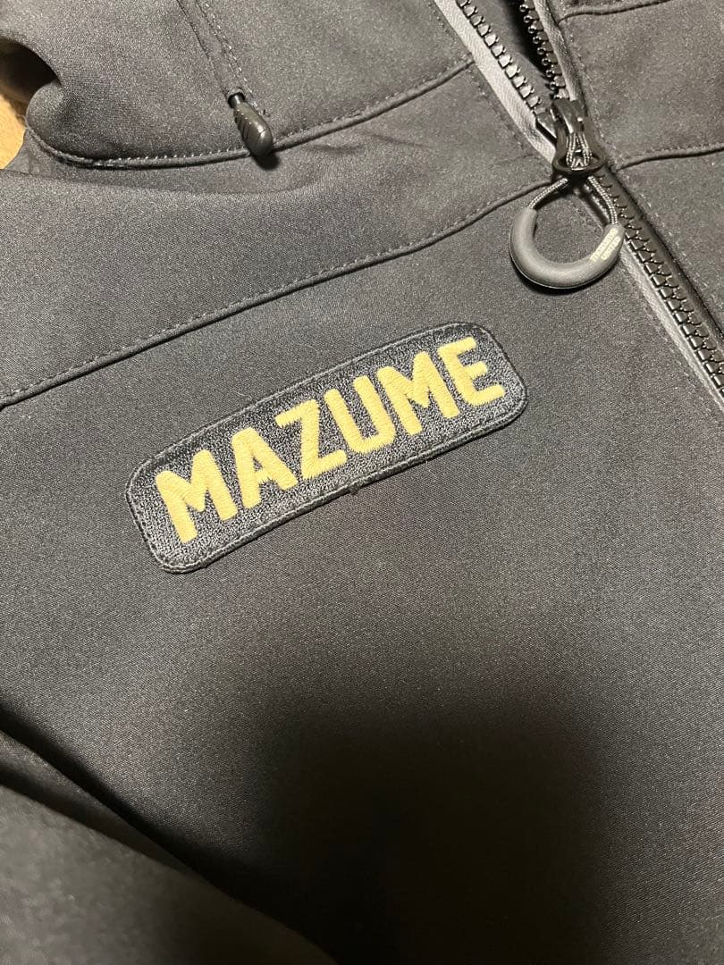 MAZUME フィッシングジャケット ブラック
