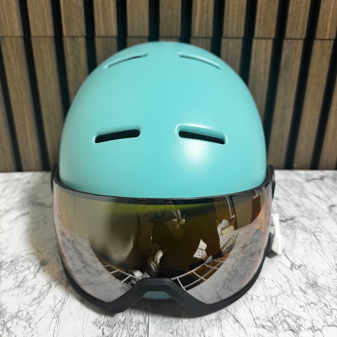 SALOMON サロモン キッズ スキーヘルメット GROM VISOR M