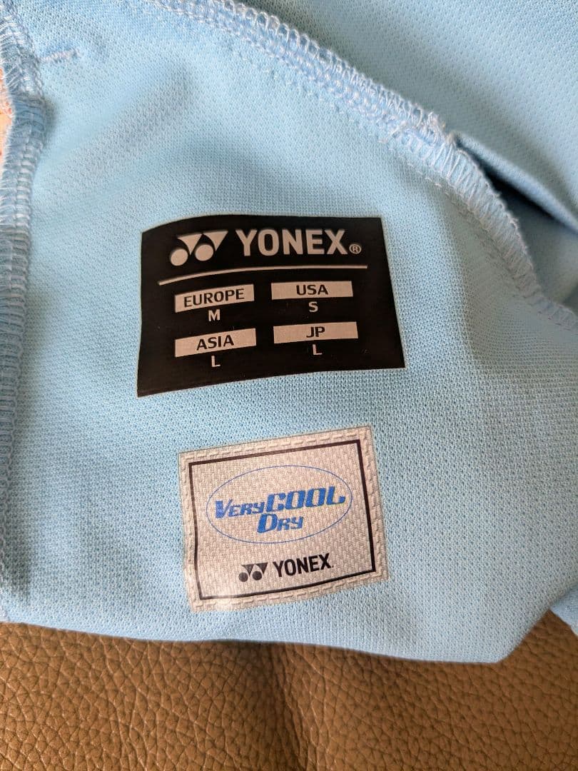 YONEX バドミントンパンツ JP L 水色