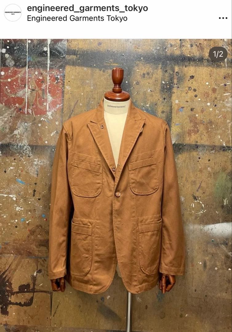 ジャケット・アウター EG-Bedford Jacket-12OZ DUCK CANVAS