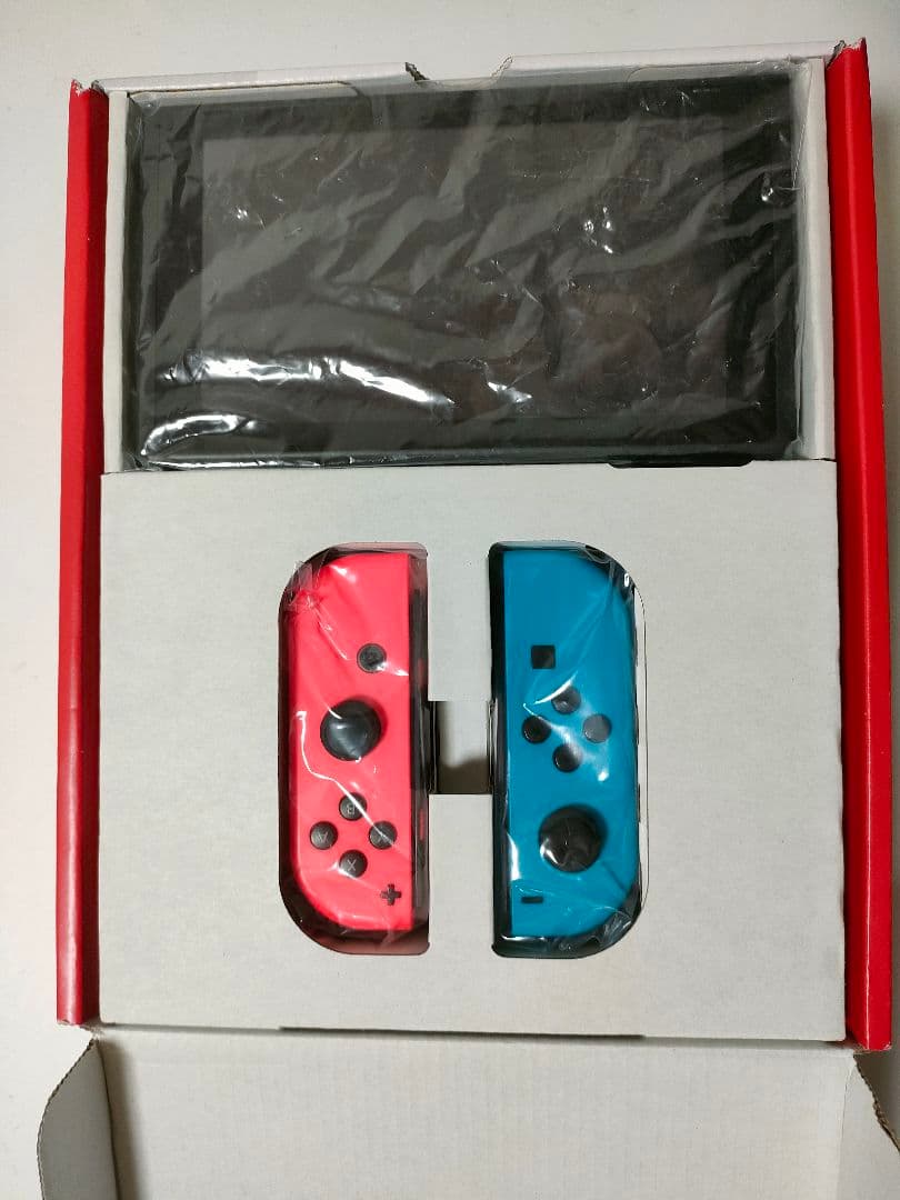 Nintendo Switch 本体 ネオン動作確認済 Joy-Con消耗あり