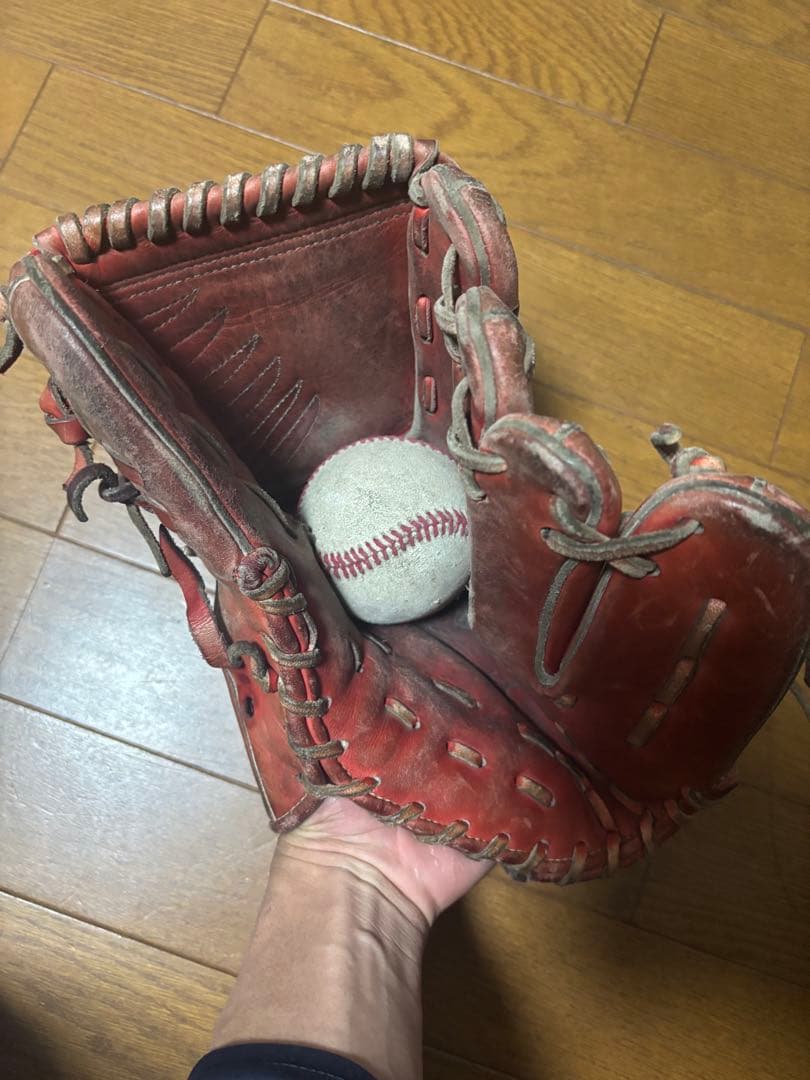 ミズノ　グローバルエリート　硬式野球投手用グローブ 高校野球