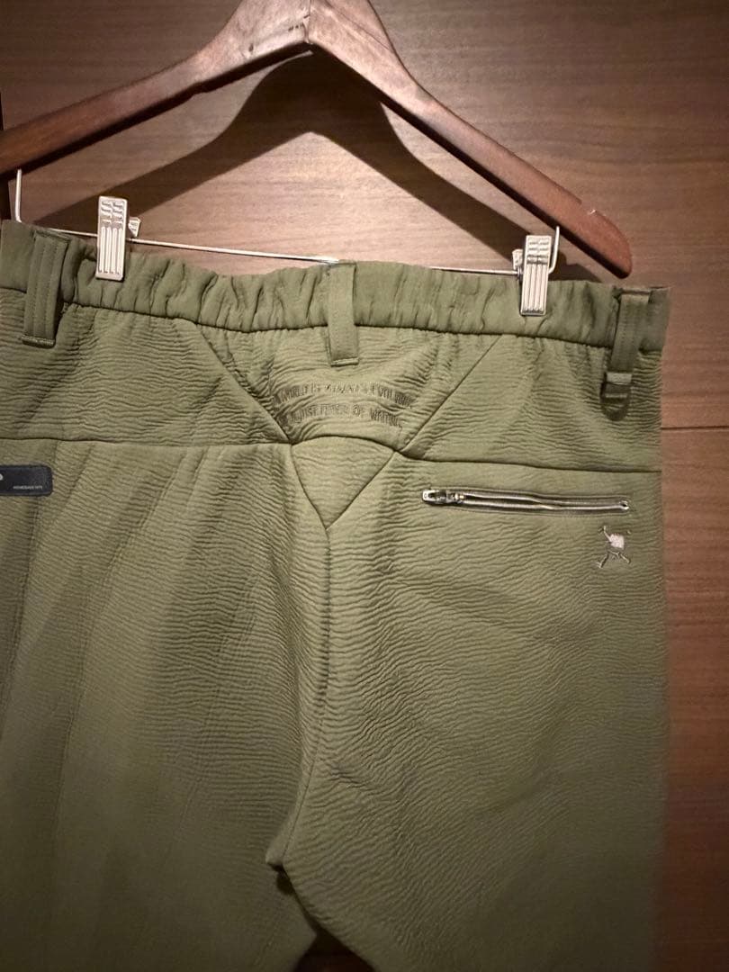 オークリーコモンスカルストレッチオリーブグリーンパンツ