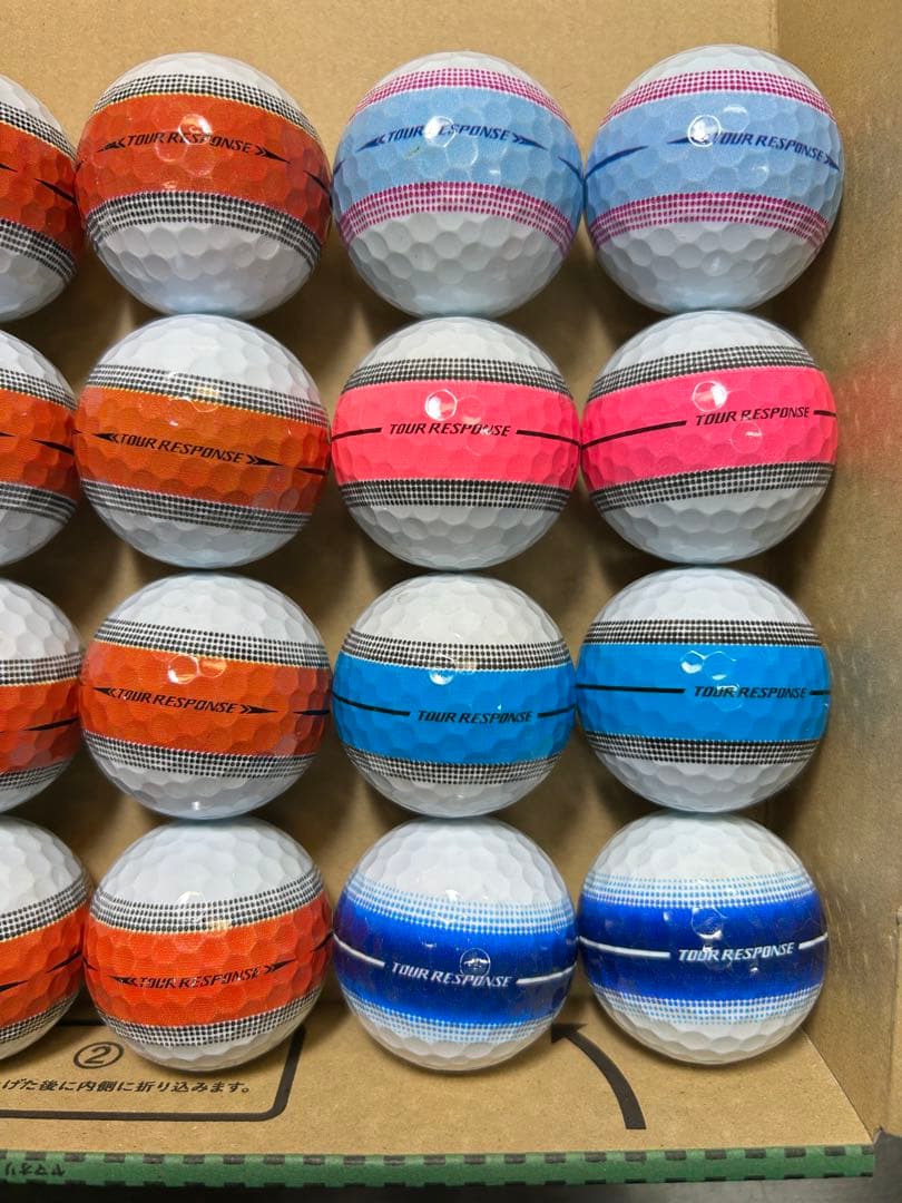 TaylorMade ツアーレスポンス　マルチカラー2ダース