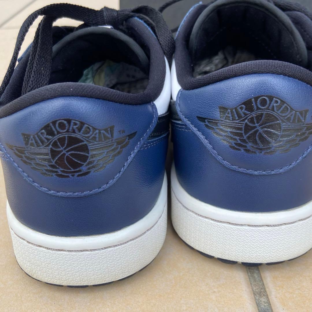 【美品】AIR JORDAN 1 ゴルフシューズ ミッドナイトネイビー 27㌢
