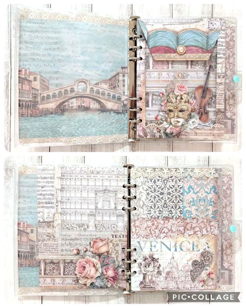 おすそ分けファイル♡ スタンペリア・Venice CITY Oᖴ ART ♡A5