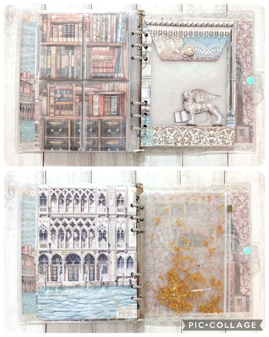 おすそ分けファイル♡ スタンペリア・Venice CITY Oᖴ ART ♡A5