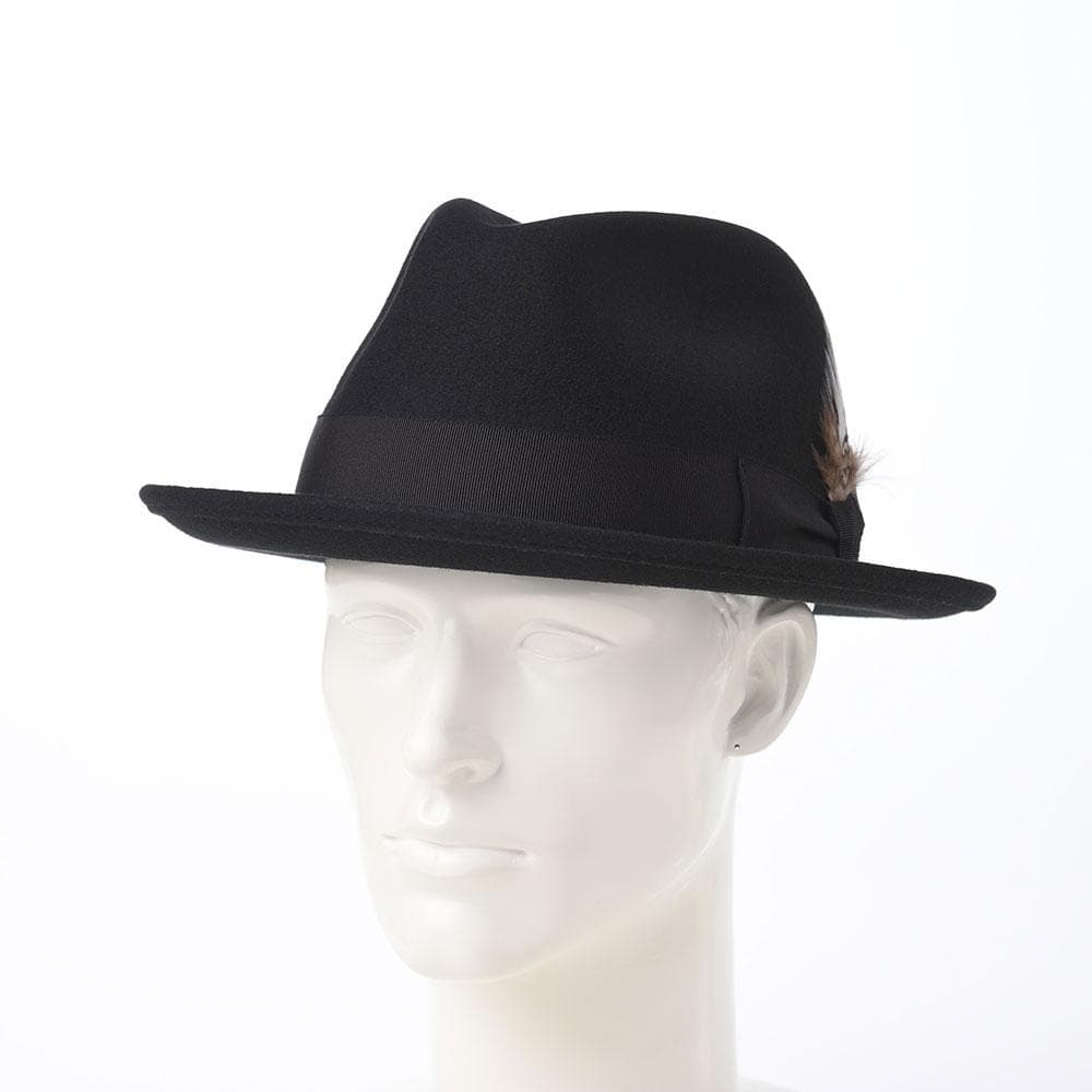 新品 STETSON CRUSHABLE WOOL HAT SE217 ブラック