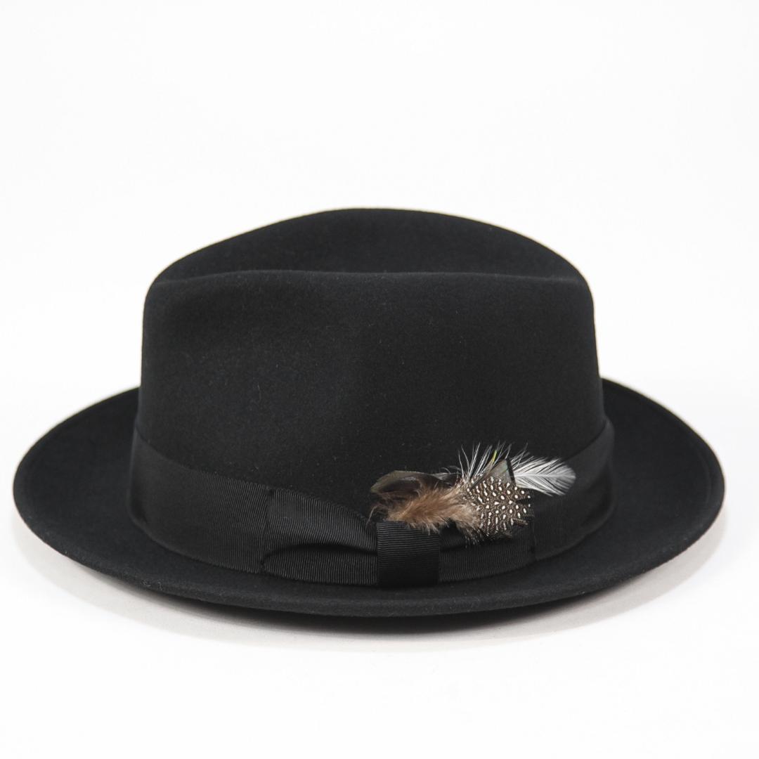 新品 STETSON CRUSHABLE WOOL HAT SE217 ブラック