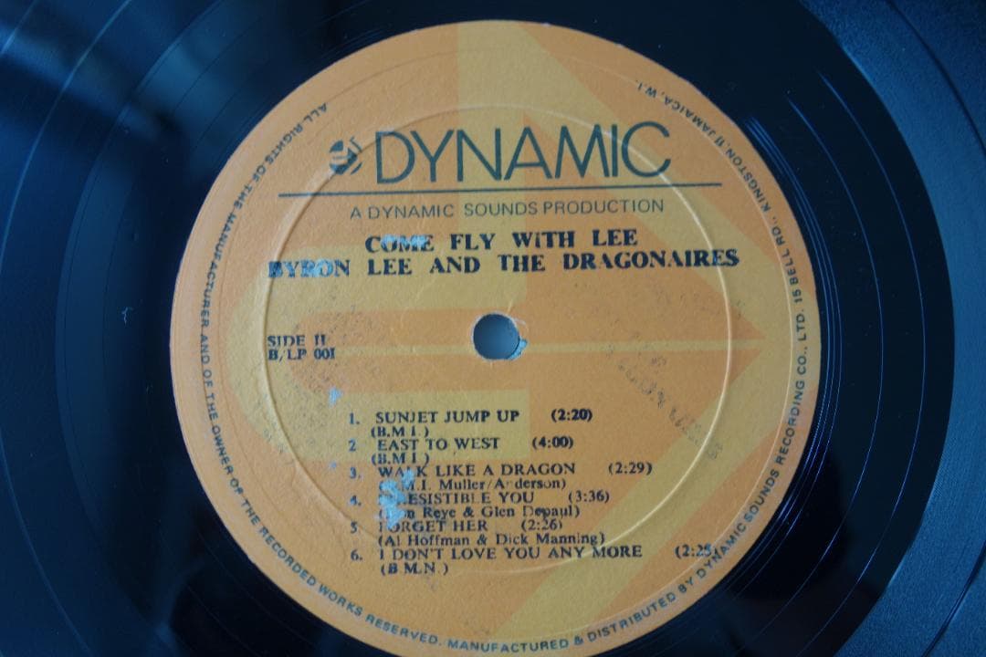 洋楽 Byron Lee, Dragonaires Come Fly With Lee