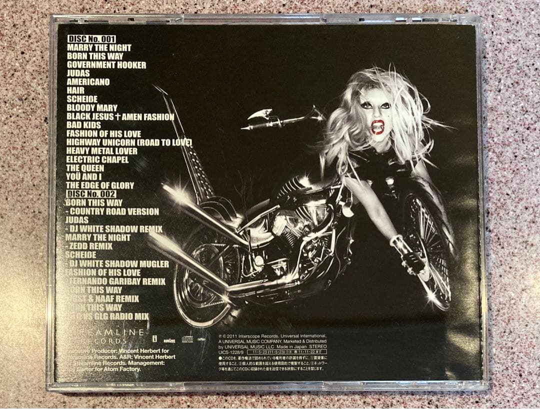 Lady Gaga “Born This Way “