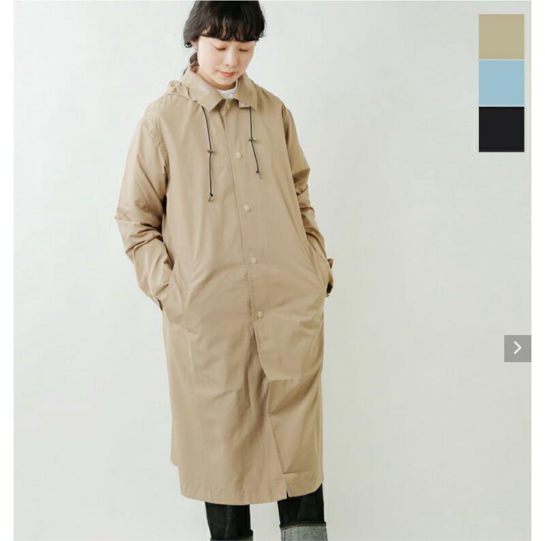 Traditional Weatherwear フード付きロングコート Mサイズ
