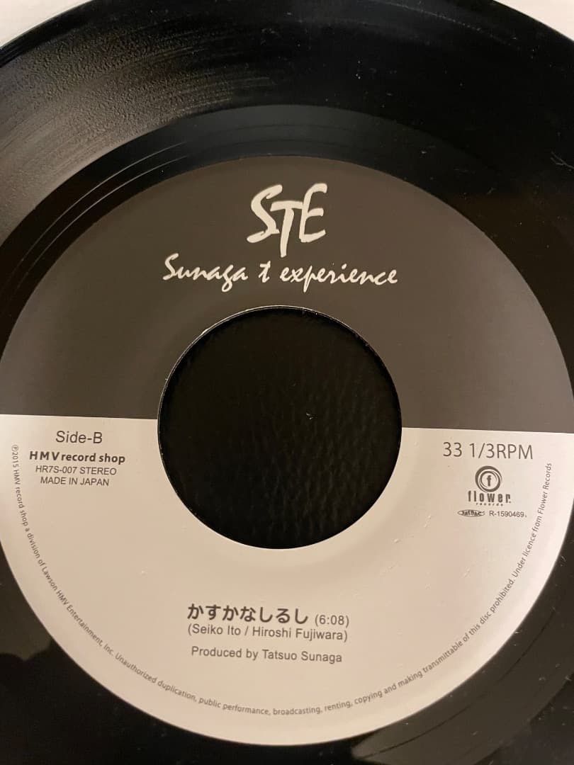 SUNAGA T. EXPERIENCE / IT’S YOU かすかなしるし