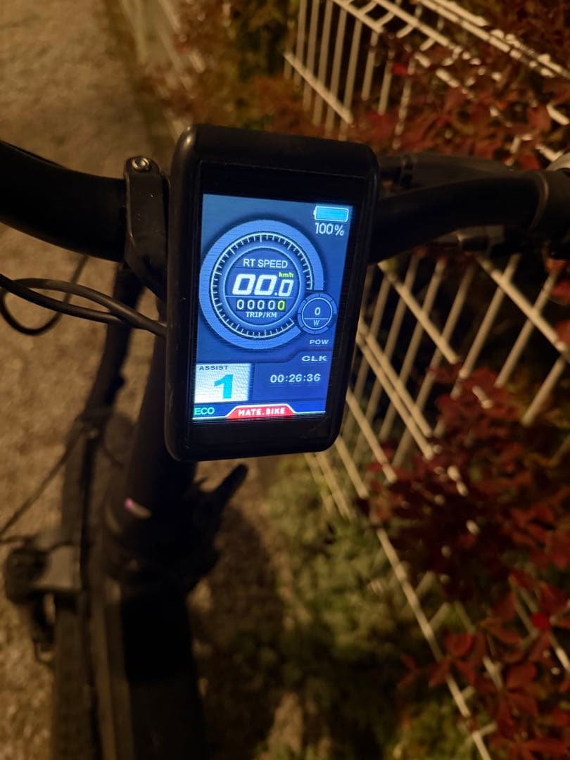 MATE X メイトバイク電動アシスト自転車　ブラック　MATE BIKE