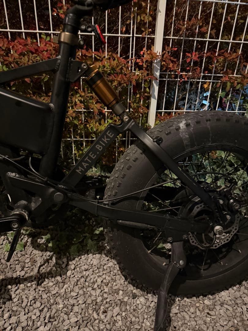 MATE X メイトバイク電動アシスト自転車　ブラック　MATE BIKE