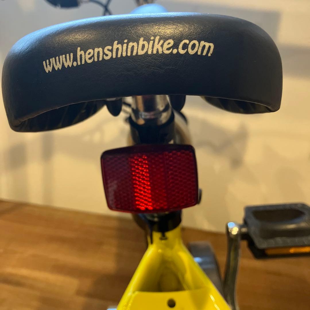 ツトム【美品】Henshin Bike へんしんバイク 黄色 イエロー