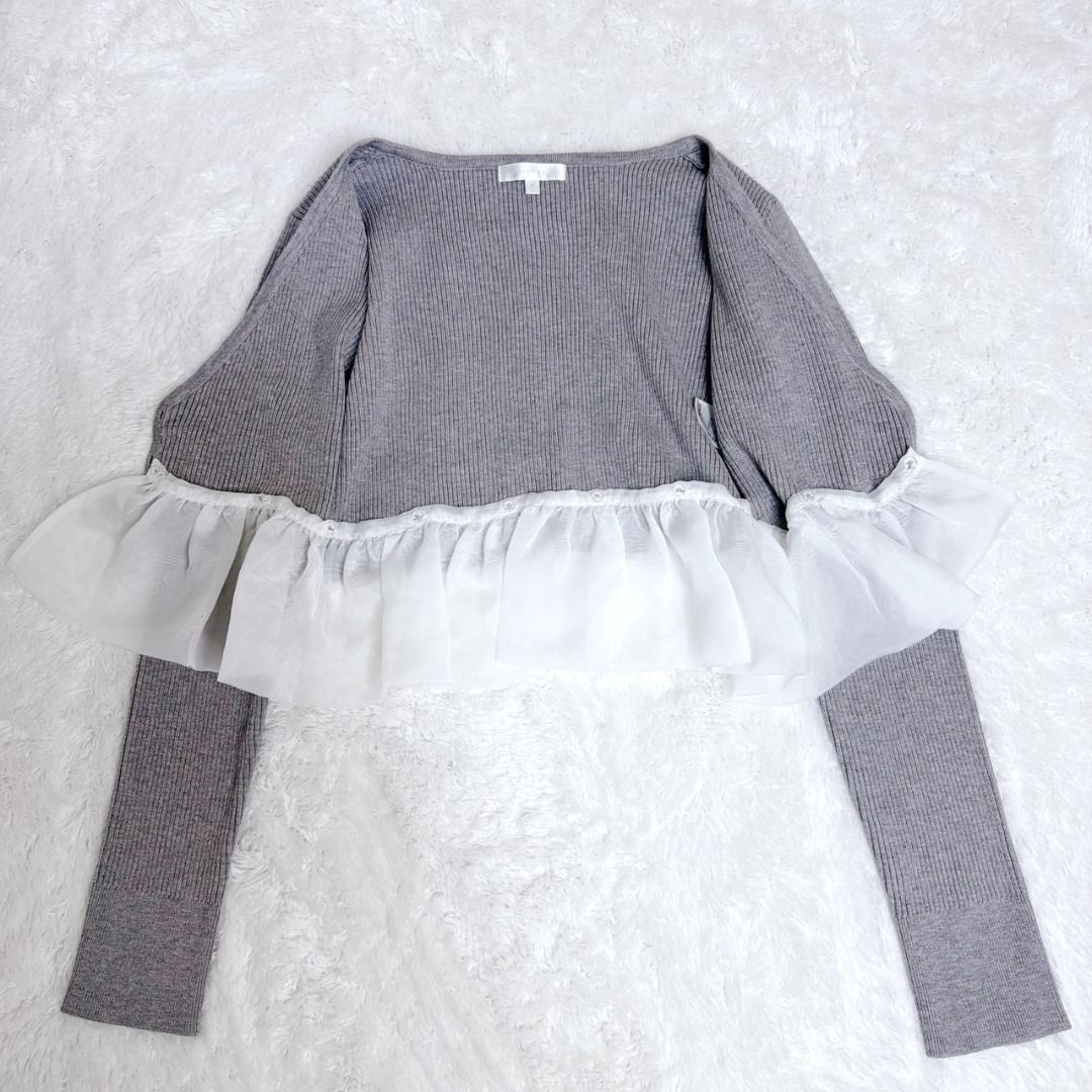 人気商品✨ rienda リエンダ ペプラムカーデセット キャミワンピース