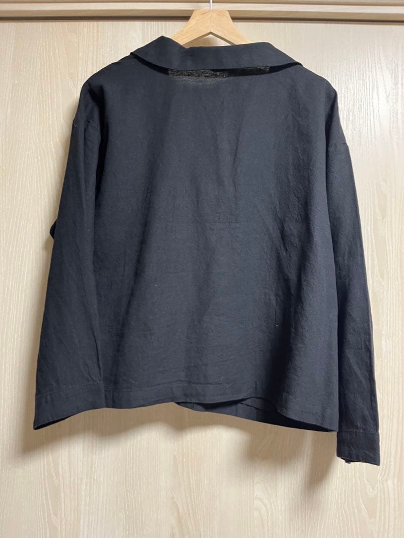サマンサモスモス【Cross×Linen】ショールカラージャケット