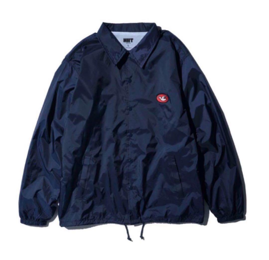 HIIT × CLUBHAUS コーチジャケット クラブハウス L ネイビー