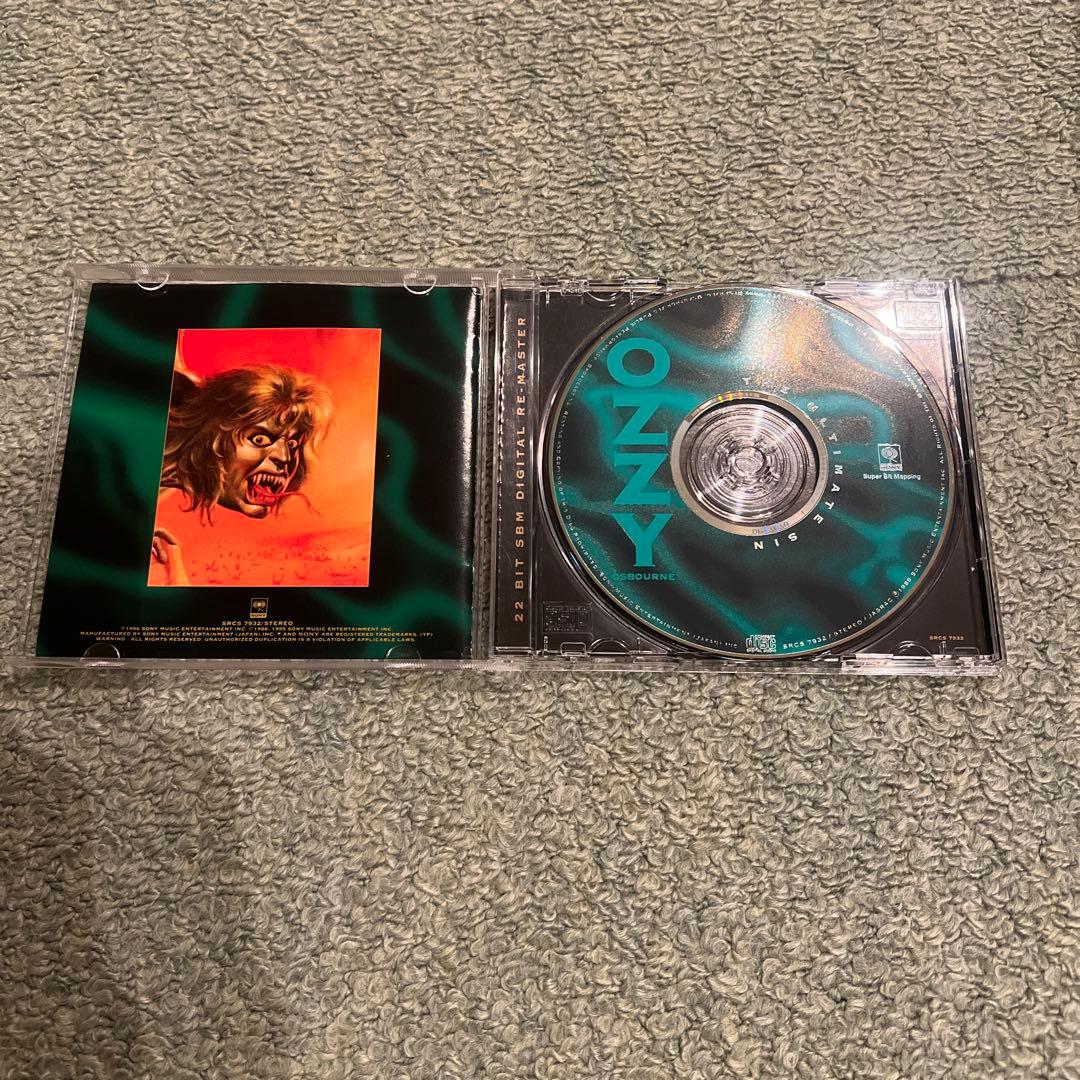 激レアマストゲット！OZZY OSBOURNE CD８枚セット