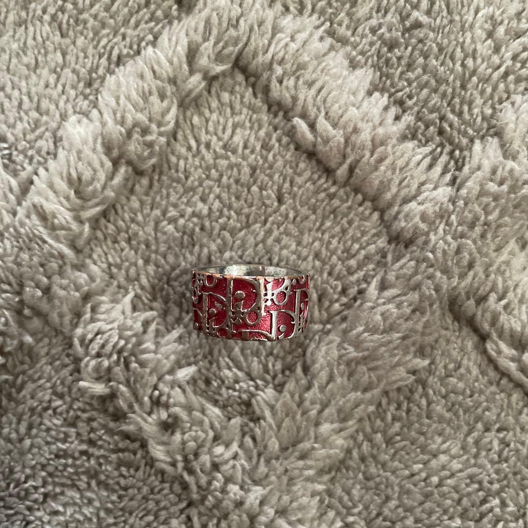 値下げ！Dior 指輪 トロッターリング 赤