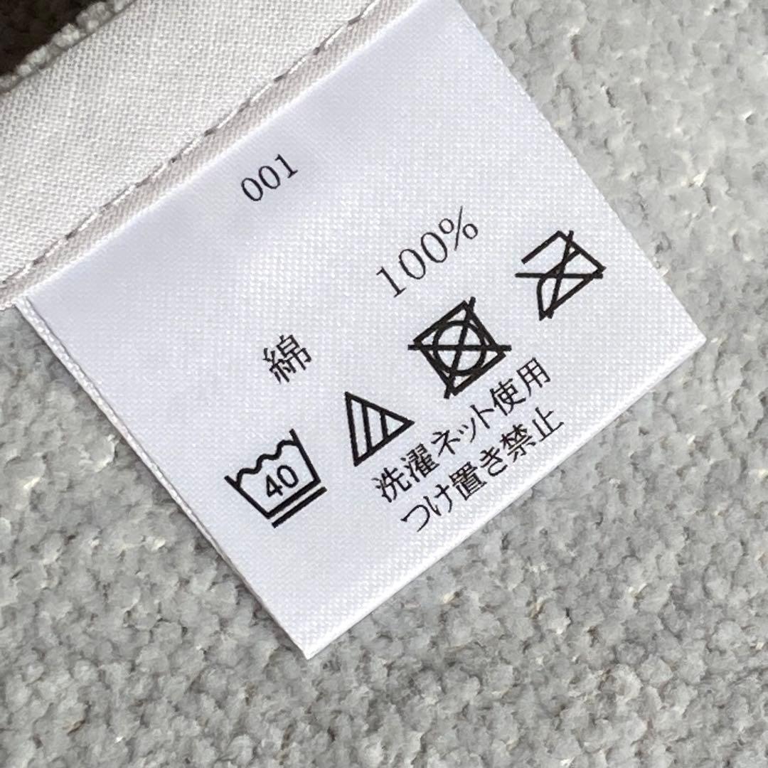 FEILER　フェイラー　エプロン　グレー　縦：約75cm　横：約65cm