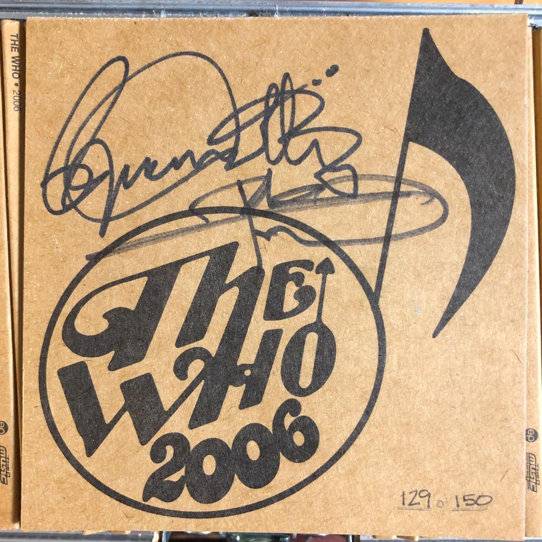 【40CD+20DVD 直筆サイン】THE WHO: 2006 TOUR V.1
