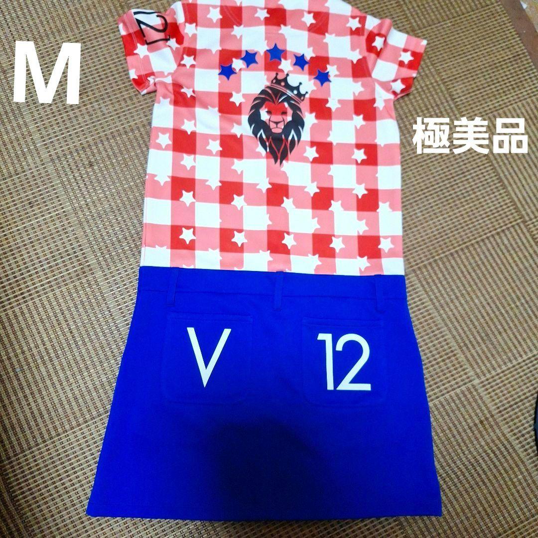 V12極美品ゴルフワンピースM(*^^*)