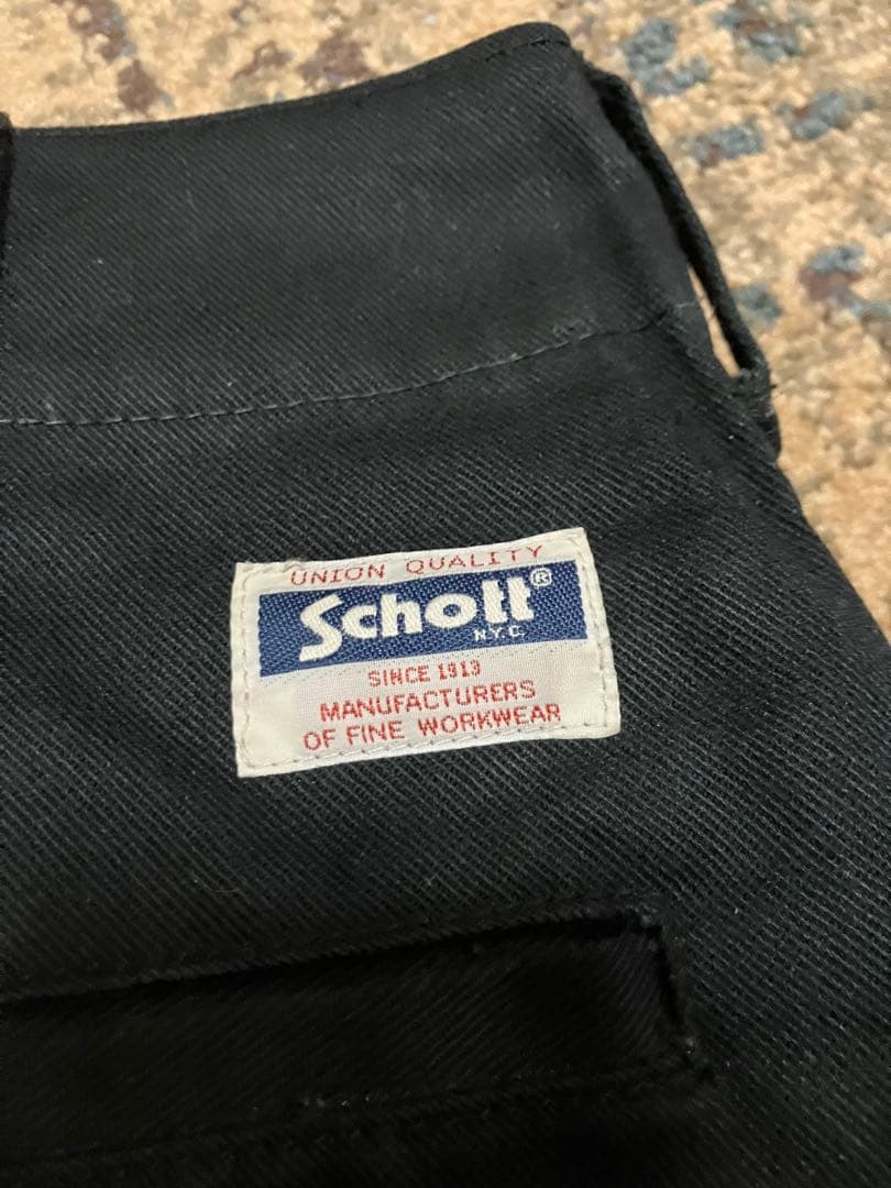 『美品』 Schott TC WORK PANTS ブラック M チノパン