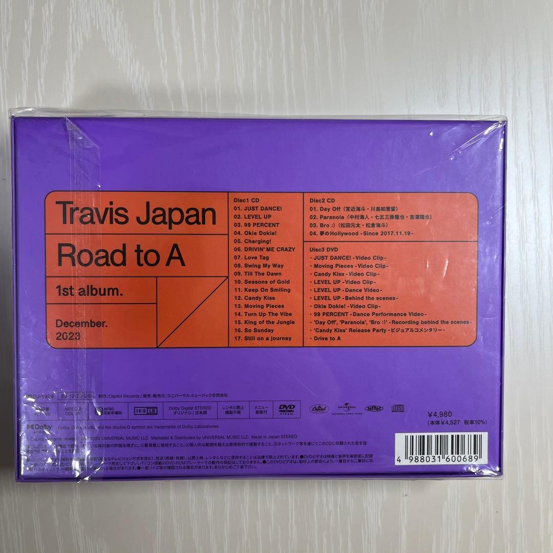 Travis Japan Road to A FC限定盤 DVD
