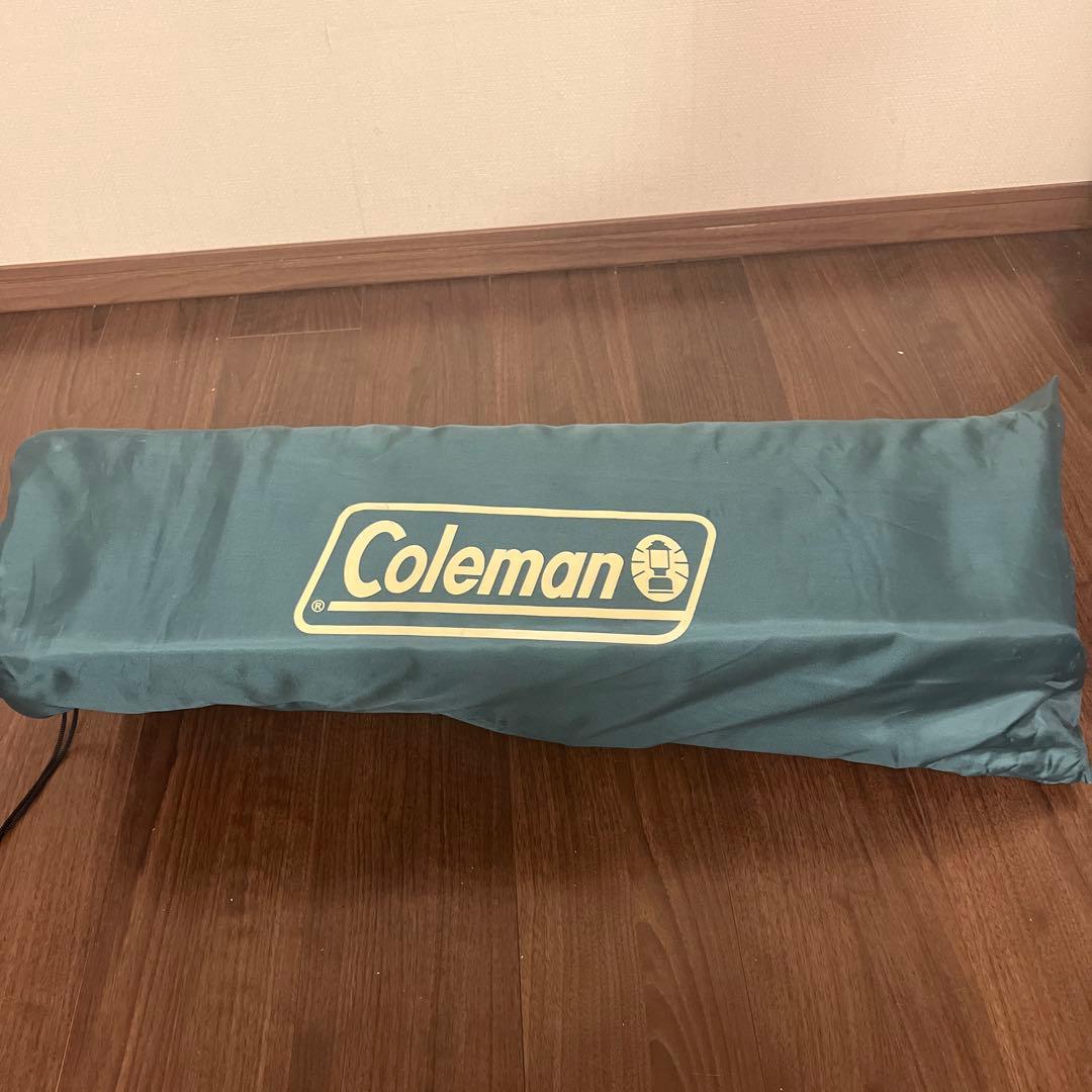 Coleman ナチュラルウッドロールテーブル★折りたたみ式テーブル 木製