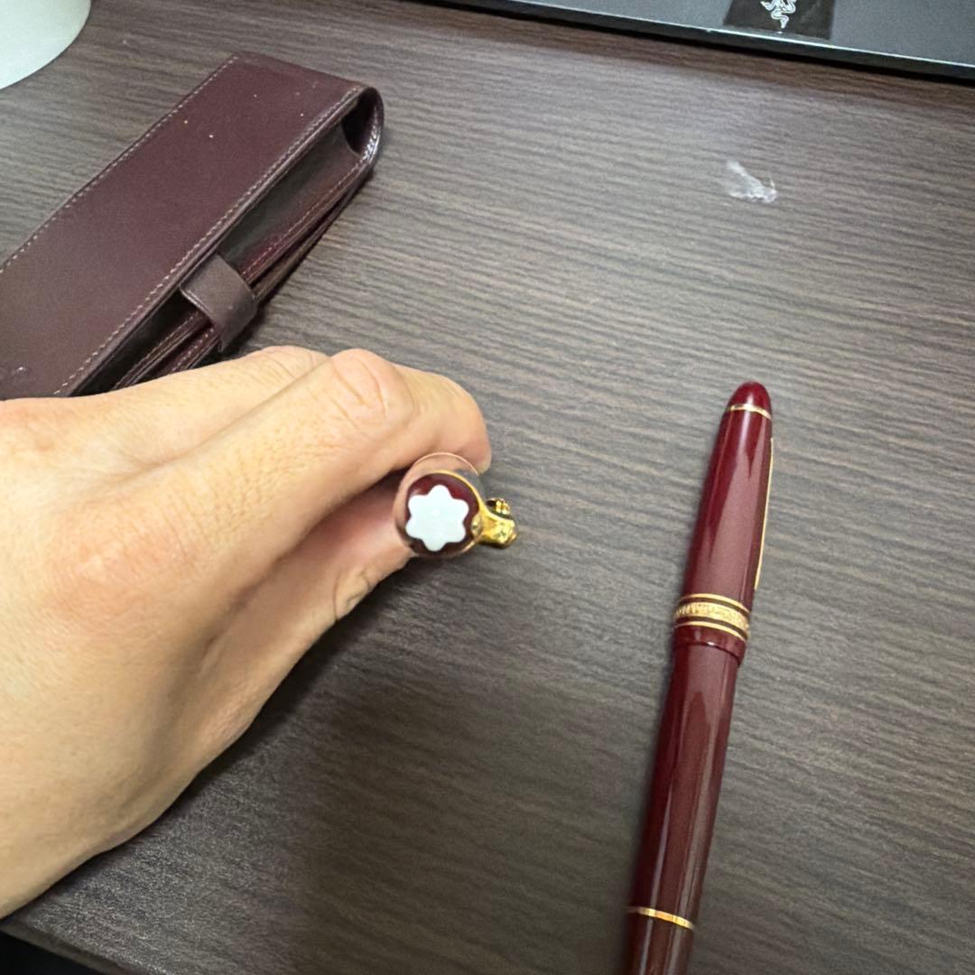 せ*り様 希少　廃盤　極美品 モンブラン 万年筆 14k ケース付き 4810