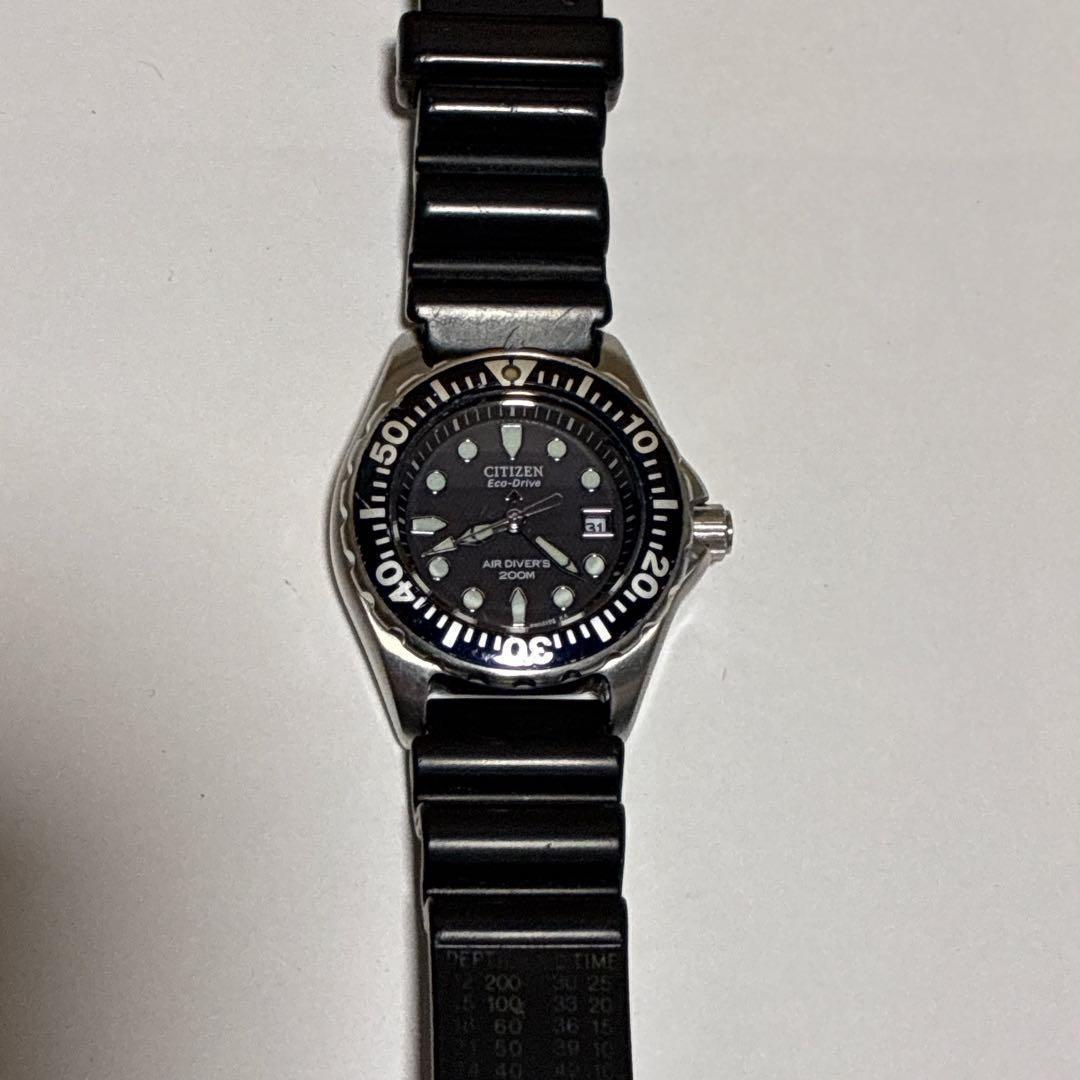 良品 稼働 CITIZEN シチズン メンズ 腕時計 プロマスター エアダイバー