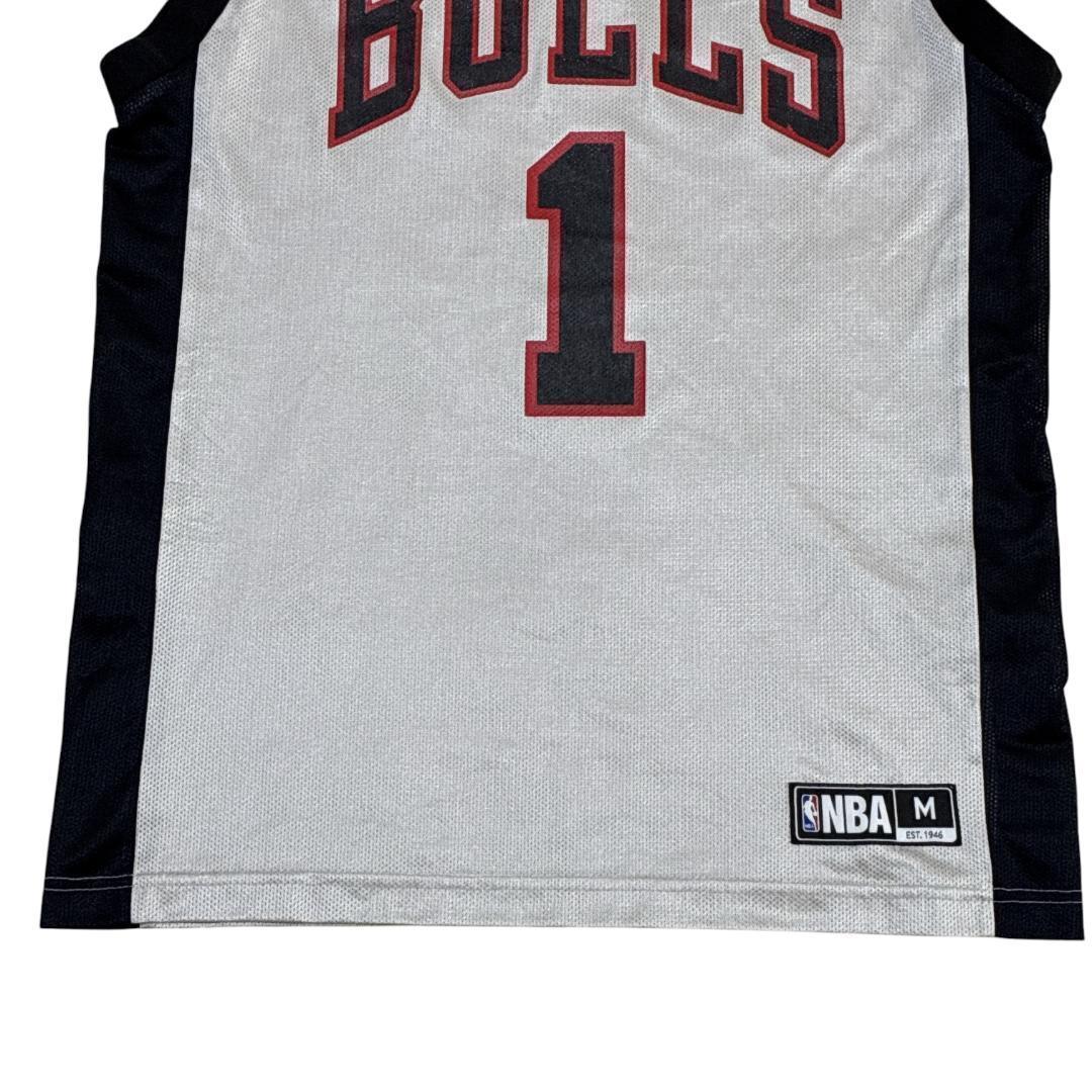 NBA BULLS ブルズ ユニフォーム バスケゲームシャツ 両面プリント M