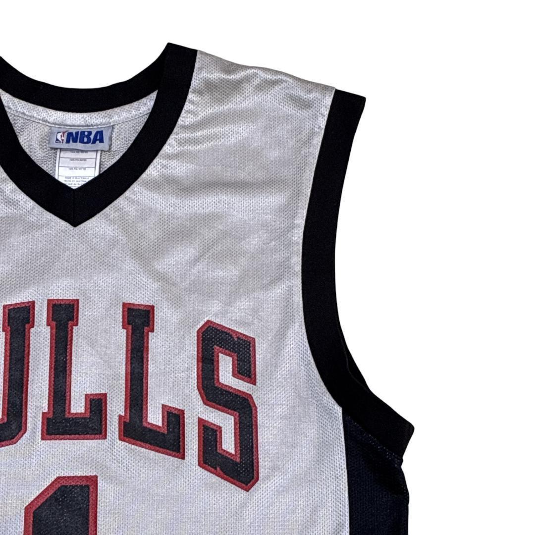 NBA BULLS ブルズ ユニフォーム バスケゲームシャツ 両面プリント M