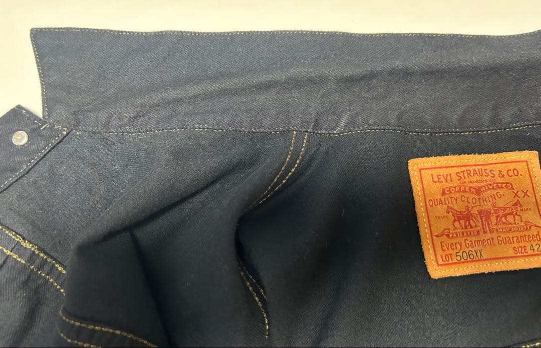 1936 TYPE I トラッカージャケット Over-Dye BK