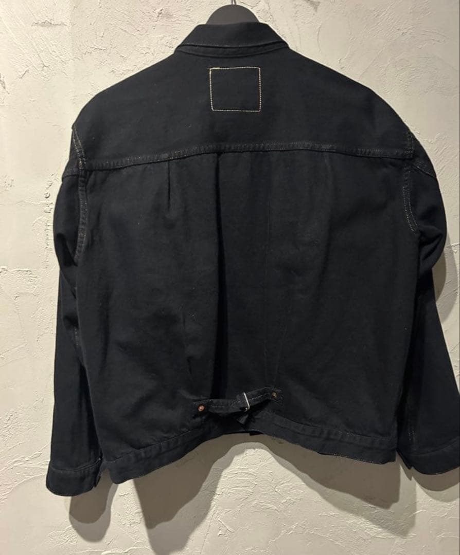 1936 TYPE I トラッカージャケット Over-Dye BK